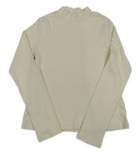 Béžové žebrované crop triko M&S