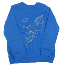 Modrá mikina s obrázkom Primark