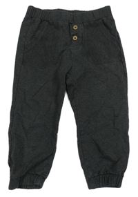 Antracitové tepláky 