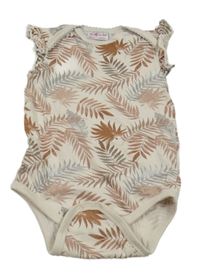 Smetanové body s listy so cute