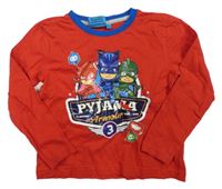 Červené tričko s PJ masks