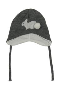 Sivá čapica so zajícem