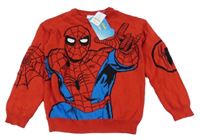Nové - Červený svetr se Spidermanem Marvel