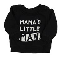 Čierna mikina s nápisom Primark