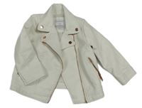 Bílý koženkový podšitý křivák Primark