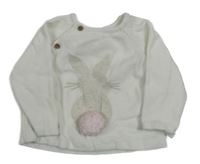 Bílý svetr se zajíčkem Next