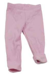 Svetloružové zateplené legíny Lily&Dan