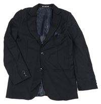 Tmavomodré společenské sako BB-Boum