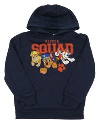Tmavomodrá mikina s Paw Patrol a kapucí Nickelodeon