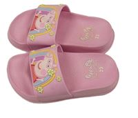 Růžové pantofle s Peppou vel. 23