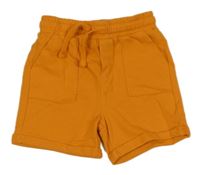 Oranžové teplákové kraťasy Blukids