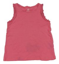 Ružový top H&M