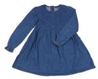 Tmavomodré rifľové šaty Blue Seven