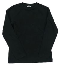 Čierne melírované tričko M&Co