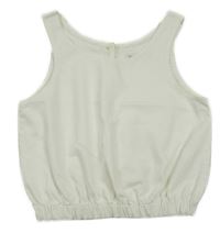 Biely blúzková ý crop top ZARA