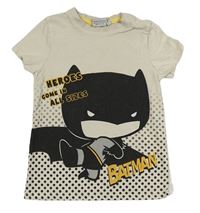 Béžové tričko s Batmanem DC