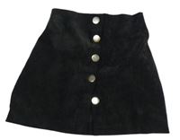 Čierna prepínaci sukňa