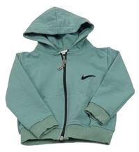 Zelená prepínaci mikina s kapucí Nike