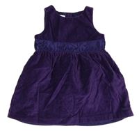 Fialové menšestrové šaty Tommy Hilfiger