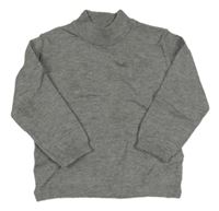 Sivý melírovaný ľahký sveter Zara