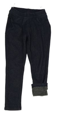 Tmavomodré zateplené tregíny C&A