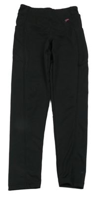 Čierne športové legíny s vreckami Primark