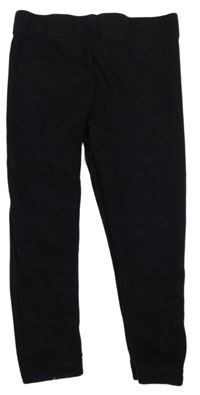 Černé zateplené legíny Primark