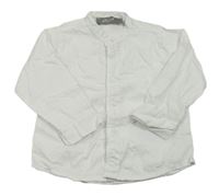 Biela vzorovaná košeľa