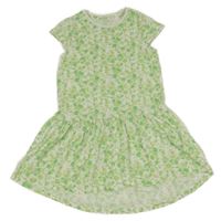 Zeleno-biele vzorované šaty Name it