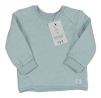 Nové - svetlomodrá vzorovaná mikina Primark