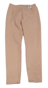 Ružové plyšové zateplené legíny zn. Shein