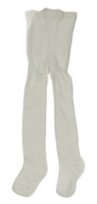 Bílé punčoháče M&Co.