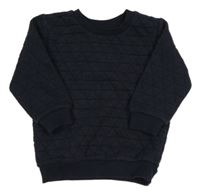 Tmavosivá vzorovaná mikina Matalan