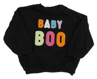 Černá mikina s nápisem George