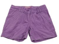 Fialové plátěné kraťasy review