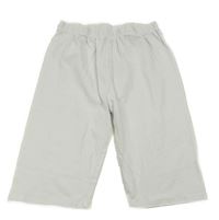 Biele elastické kraťasy Kids