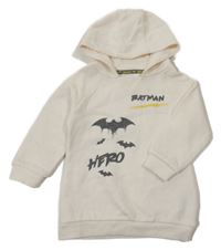 Smotanová mikina s netopýry a kapucí - Batman