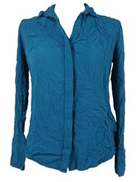 Dámska modrozelená blúzka Amisu