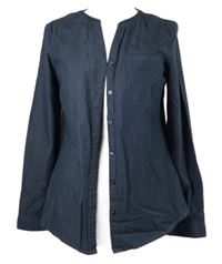 Dámská tmavomodrá vzorovaná halenka S. Oliver 