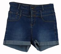 Dámské modré riflové kraťasy New Look 