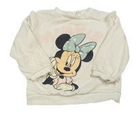 Smotanová mikina s Minnie H&M