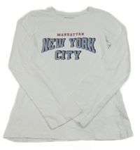 Biele tričko s nápisom Primark