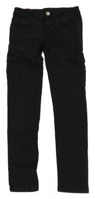 Čierne skinny cargo rifle C&A