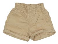 Béžové manšestrové kraťasy Dopodopo