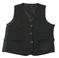 Černá slavnostní vesta 