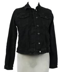 Dámska čierna rifľová crop bunda Esmara