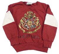 Vínová mikina s potiskem - Harry Potter