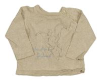 Béžový sveter s Dumbem Disney