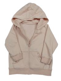 Svetloružová prepínaci mikina s kapucňou George