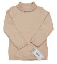 Nové - Svetloružový svetrový rolák George